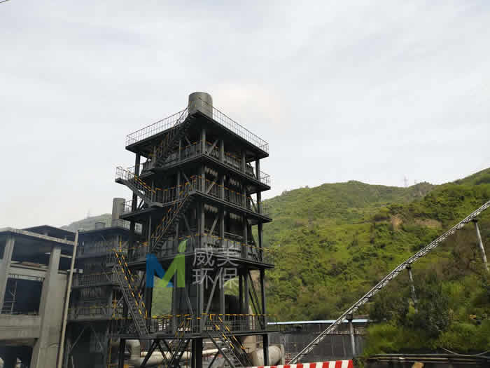 河北威美環(huán)保湖北黃磷爐前煙氣電除霧器成功運(yùn)行